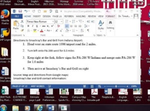 a screen capture showing a document on a computer desktop image